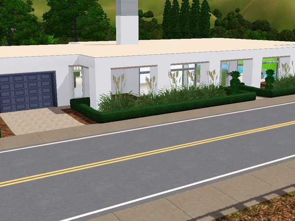 Sims 3 — Caprice Drive by skagrl7250 — 3 bedrooms, 2 bathrooms, living room, family room, office, gym, pool, garage.