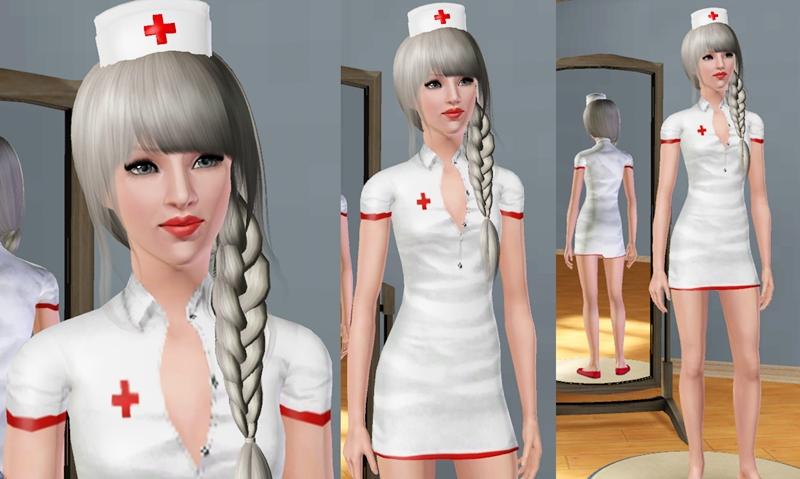Miss driada подружка медсестры. Униформа для медсестры симс 4. Симс 4 костюм медсестры. Одежда медсестры SIMS 4. SIMS 4 nurse outfit.
