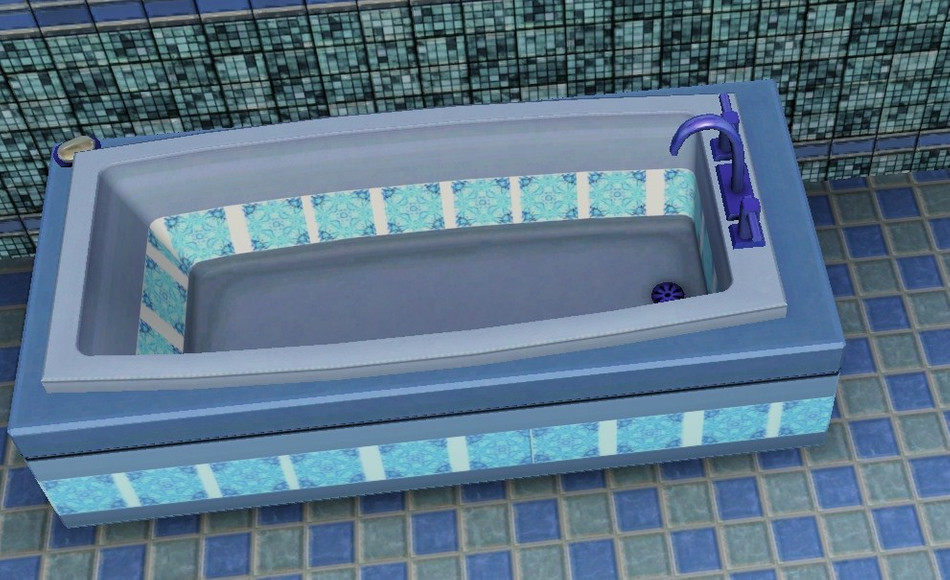 The Sims Resource new tiled bath