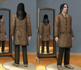 Sims 3 — Adult Male Mistery Coat by ultravioletdoll — No Description