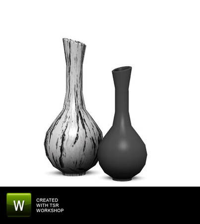 Sims 3 — Lucca Living Vases by Angela — Lucca Living Vases. Made by Angela@TSR (2010) Please don't clone my meshes or