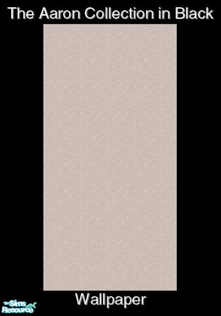Sims 2 — Aaron in Black - Wallpaper by Waverly — The modern design, the first-class workmanship, and the ideal