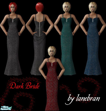 Sims 2 — Dark Bride Collect by Lanebran — Enjoy