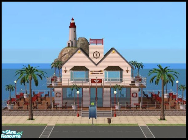 Sims 2 — Newhaven Pier by simplysim78 — I made this pier for my Newhaven Neighborhood, i used only maxis objects, so it