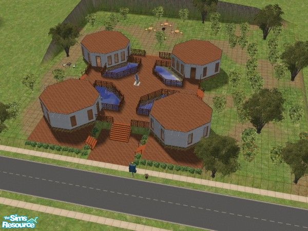 Sims 2 — Octagan Place by gil_shalos — The place for all your shopping needs