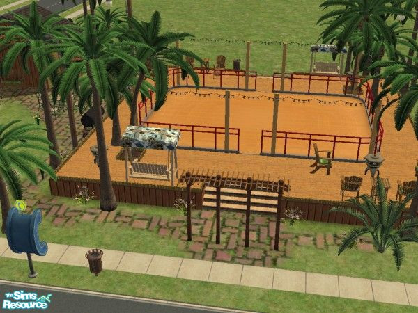 Sims 2 — BC Skate Rink by Fejeeper — Welcome to the Beaver Canyon Skate Rink and fishing pond. Come with the family and