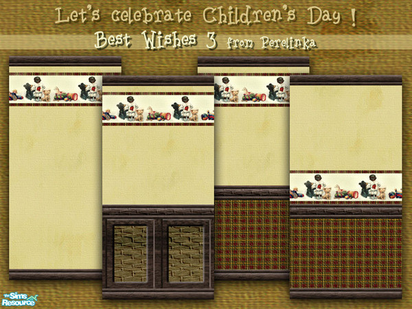 Sims 2 — LCCD - Best Wishes 3 by perelinka — Let's celebrate Children's Day! Best Wishes 3 Set If you want something new