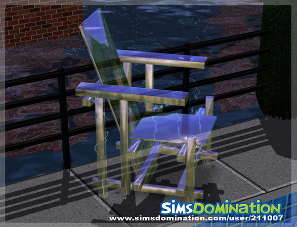 Sims 3 — SD NFJ CADEIRA DE VIDRO 02 - CHAIRS GLASS by Nayara — SimsDomination wwwsimsdominationcom Esse download e uma