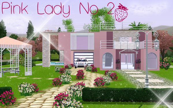 Sims 3 — Pink Lady No 2 by TSR Archive — Pink Lady No 2 Many thanks to: einfach simlisch (wondeful build objects)