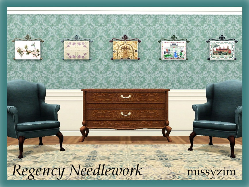 The Sims Resource Regency Needlework