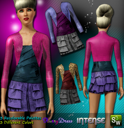 Sims 3 — Flurry by Artizz2 — Flurry Dress