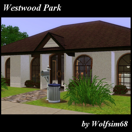 Sims 3 — Westwood Park by Wolfsim68 — A small family home for your starter sims. It features an Open Plan Living, Dining