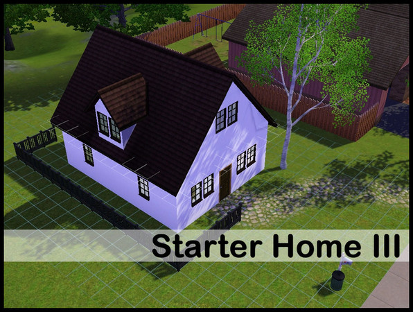 Sims 3 — Starter Home III by Jolien_007 — Another Starter Home, but a furnished one this time. You will only find the
