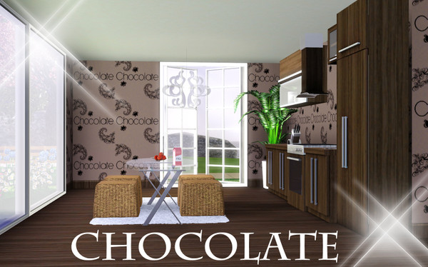 Sims 3 — Chocolate by TSR Archive — Pattern By Pralinesims for TSR