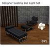 Sims 3 — Designer Seating and Light set by eryt96 — A small set consisting of 3 iconic designs: Eames lounge chair and