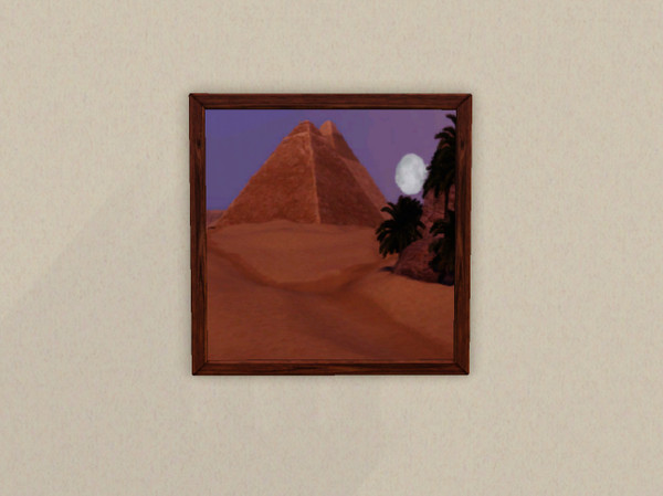 Sims 3 — Painting Landscape Eygpt6 SoLow by Peachybitz1 — Painting Landscape Eygpt6 SoLow