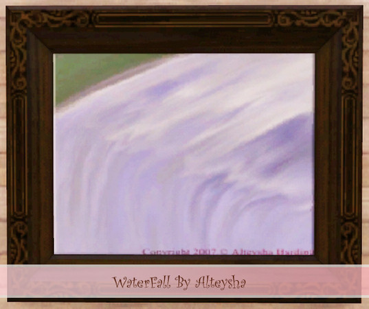 Sims 3 — Water Fall Panting by Alteysha by Alteysha — Water Fall Panting by Alteysha