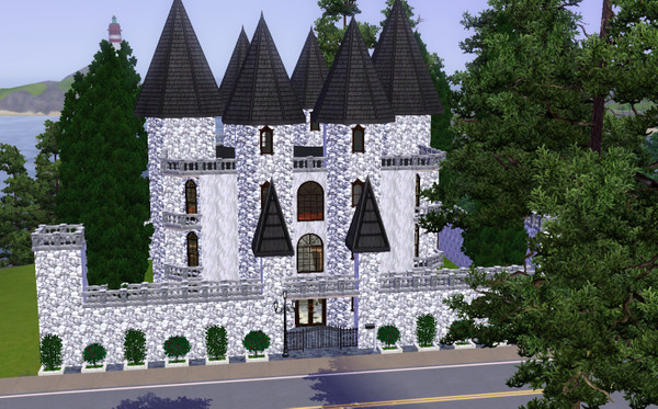 Sims 3 — Edinburgh Castle House by artemis80 — Nice traditional castle house! Living in this house you can feel the