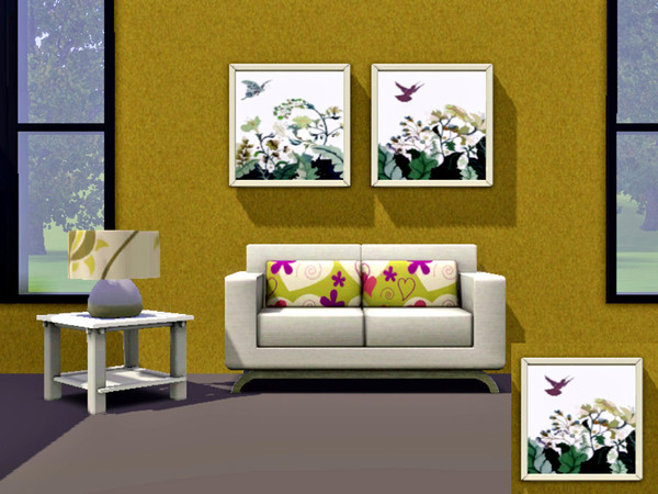 Sims 3 — PaintingFlower3 by ung999 — PaintingFlower3 