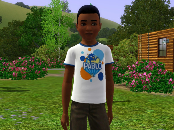 Sims 3 — Backyardigans- Pablo by jezebel_the_nun — Cute tee featuring Pablo from The Backyardigans. For Boys and Girls.