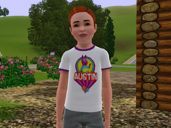 Sims 3 — Backyardigans- Austin by jezebel_the_nun — Cute tee featuring Austin from The Backyardigans. For Boys and Girls.