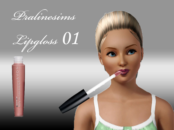 Sims 3 — Pralinesims Lipgloss 01 by TSR Archive — 