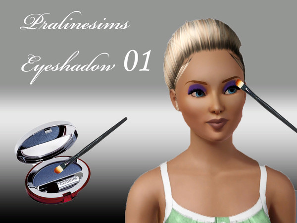 Sims 3 — Pralinesims Eyeshadow 01 by TSR Archive — 