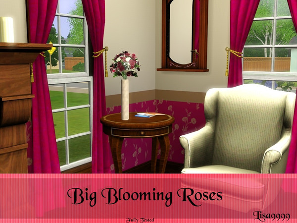 Sims 3 — Blooming Roses by lisa9999 — Roses in a vase. Lisa9999 TSRAA