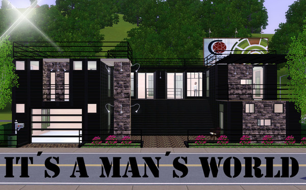 Sims 3 —  by TSR Archive — Its A Mans World