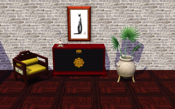 Sims 3 — Chinese Cat by francien — Chinese Cat by Chen Yan