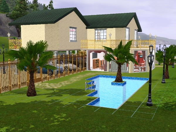 Sims 3 — 5  Sea Front Road by drib_ydal — Fully furnished and decorated modern Villa situated close to the sea front.