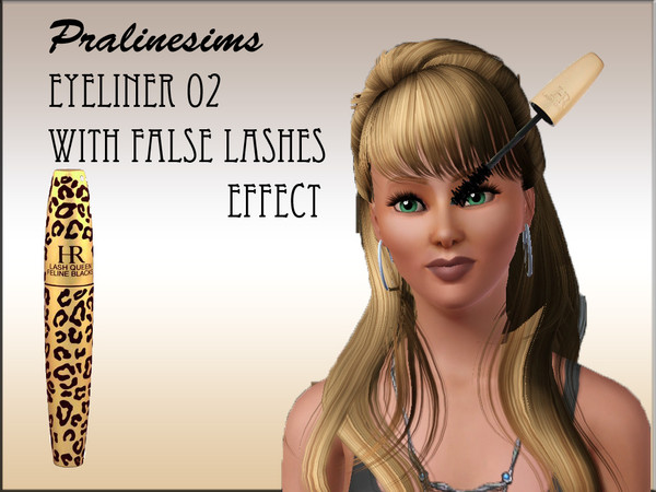 Sims 3 — Pralinesims Eyeliner 02 by TSR Archive — 
