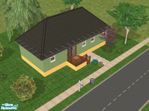 Sims 2 — 8 bicolor houses by verdeata — A collection of 8 (eight) great houses.