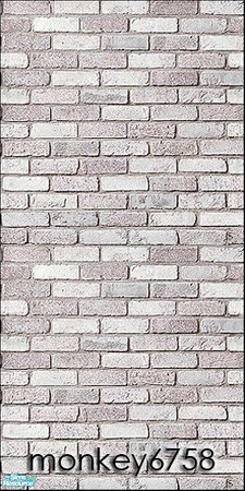 Sims 2 — Brick Wall 01-4 by monkey6758 — 