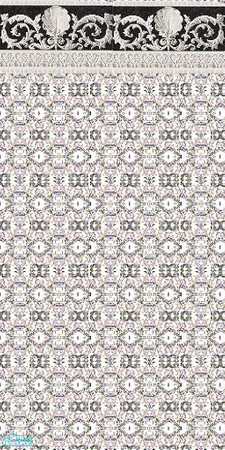 Sims 2 — Diamond Wallpaper by heavensent6 — Live like a queen with this diamond studded wallpaper!