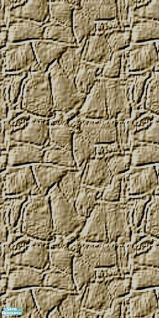 Sims 2 — stone wall  by MonisiaPL — 