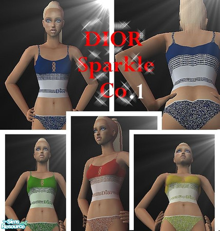 Sims 2 — Dior Co 2 by Lanebran — 4 Dior Sparkling Pjs,Undies enjoy:)