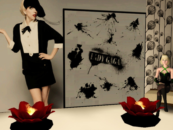 Sims 3 — Lady Gaga Poster by gabrixsantana — By :B!eL