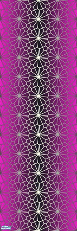 Sims 2 — Starflower Wallpaper 9 by ziggy28 — I will doing 4 sets of this design in diffferent colours. This is set 3.