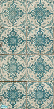 Sims 2 — Ornate Tile Set - Wall01 by ayyuff — 
