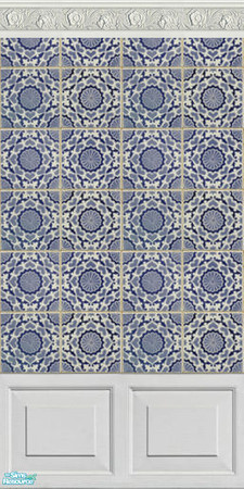 Sims 2 — Ornate Wall Set - Wall11 by ayyuff — 