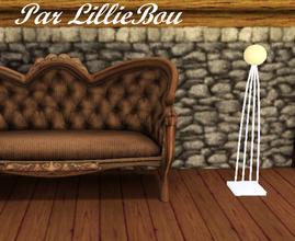 Sims 3 — [Light] Lampe boule by lilliebou — Hi this is a small flour lamp. It's about the height of a sofa.