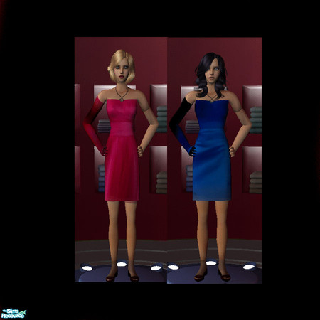 Sims 2 — Wedding dresses by st3fa — Two dresses for sims who want to join a wedding party.