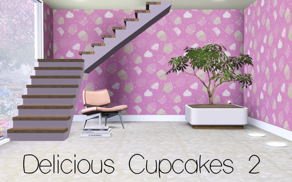 Sims 3 — Delicious Cupcakes 2 by TSR Archive — Pattern made by Pralinesims for TSR