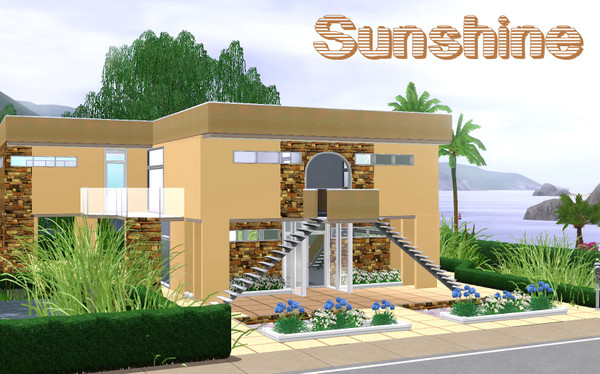 Sims 3 — Sunshine by TSR Archive — Sunshine einfach Simlisch (halfwall)