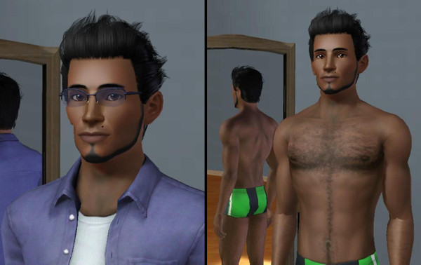 Sims 3 — Mohinder Prakash by lairdship — Help Mohinder rise to the top of the medical profession - as a genius workoholic