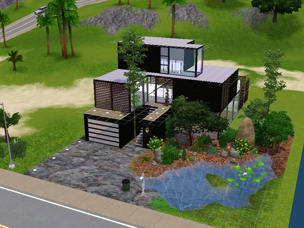 Sims 3 — Maycee Modern Hidaway by mrswong1439 — This is a modern home for your fashion forward sims. 