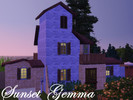 Sims 3 — Sunset Gemma by Thefox18 — A perfect egyptian style home located on the cliffside of Sunset valley. Includes, 2