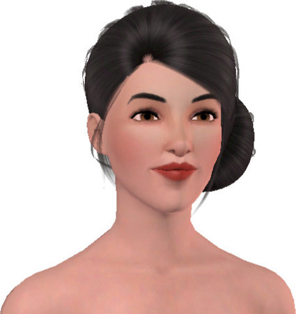 Sims 3 — Catherine Yang by evilbethan — Catherine Yang is a Korean-American young adult. She is slim and will look good