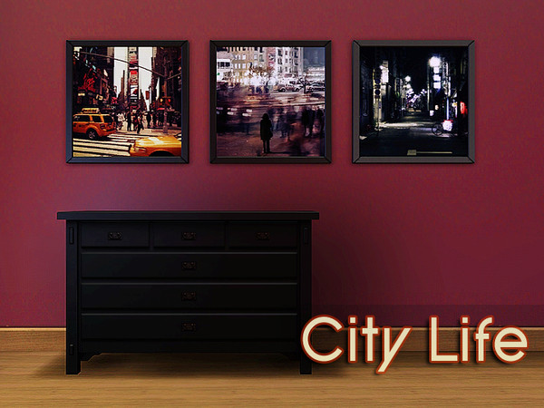 Sims 3 — City Life by bunnshee — 